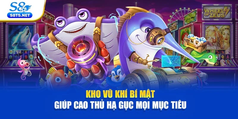 Kho vũ khí bí mật giúp cao thủ hạ gục mọi mục tiêu 